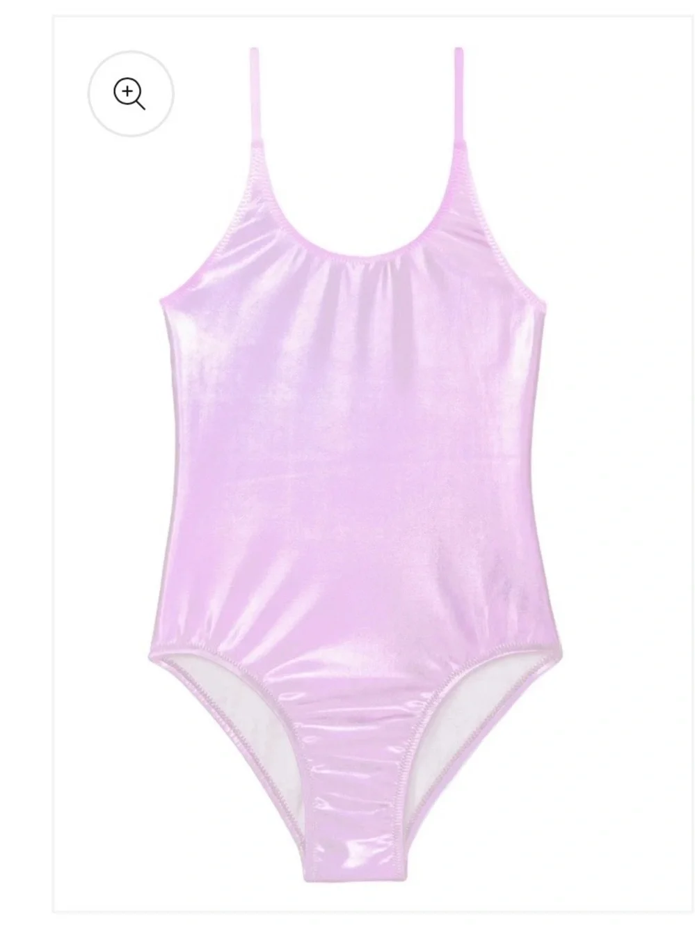 Stella Cove (New - no tags) Metallic Pink One-Piece Swimsuit